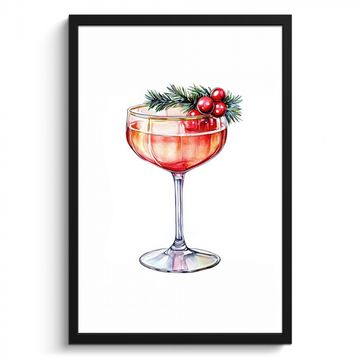 Cuadros enmarcados - Cóctel - Fiesta - Invierno - Decoración