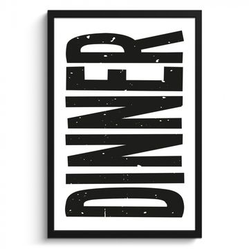 Cuadros enmarcados - Negro - Decoración - Vintage - Comida