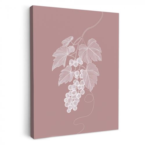 Lienzos decorativos - Truss - Uvas - Ilustración - Hojas