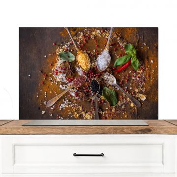 Salpicaderos de cocina - Mosaico de hierbas y especias