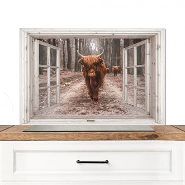 Salpicaderos de cocina - Ventana a la naturaleza