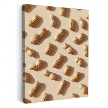 Lienzos decorativos - Peanuts - Patrón - Beige