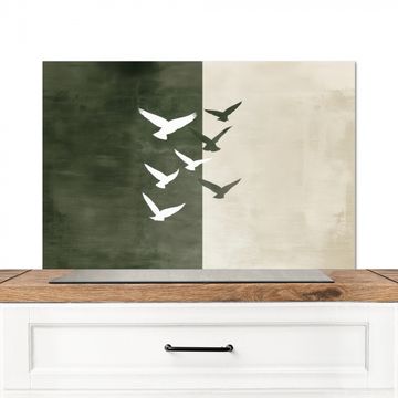 Japandi - Pájaro - Verde