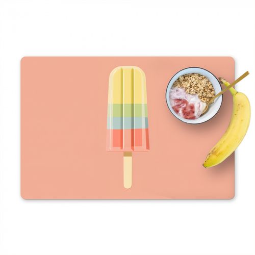 Salvamanteles - Helado de agua - Tonos pastel - Minimalista