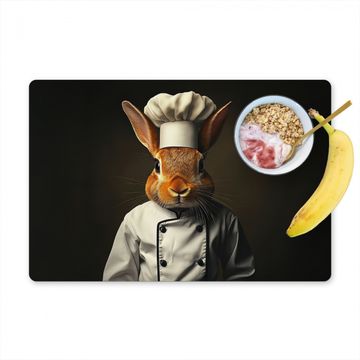 Salvamanteles - Conejo - Cocinero - Animal