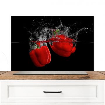Salpicaderos de cocina - Furia roja bajo el agua