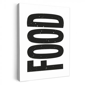 Lienzos decorativos - Alimentación - Negro - Blanco - Decoración