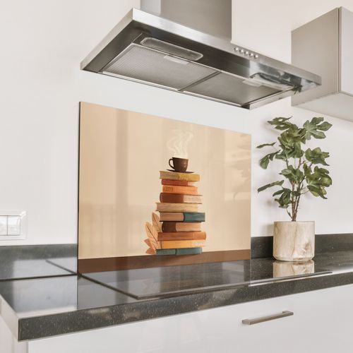 Salpicaderos de cocina - Libros - Torre - Café - Beige