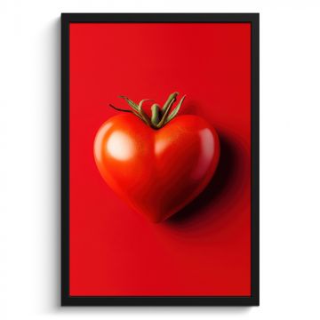 Cuadros enmarcados - Tomate - Rojo - Corazón