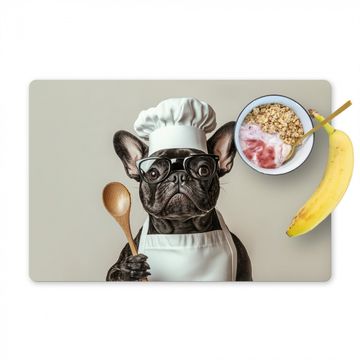 Salvamanteles - Gafas - Perro - Cocinero