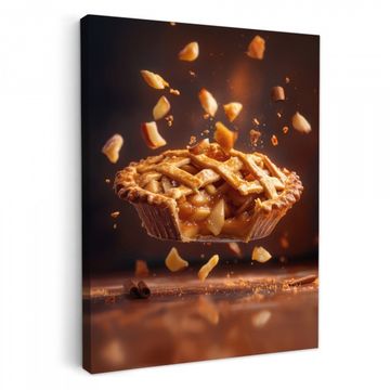 Lienzos decorativos - Manzana - Tarta - Caliente - Comida