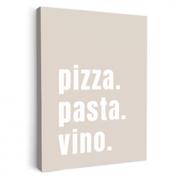 Lienzos decorativos - Tríptico culinario