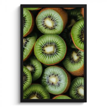 Cuadros enmarcados - Kiwi - Fruta - Verde