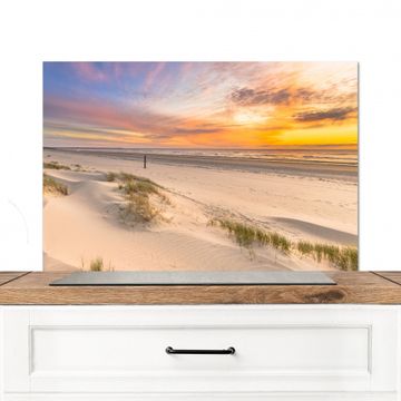 Salpicaderos de cocina - Atardecer sobre las dunas y el mar