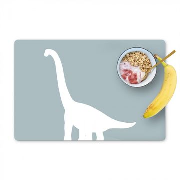 Salvamanteles - Dino - Brachiosaurus - Dinosaurio - Azul