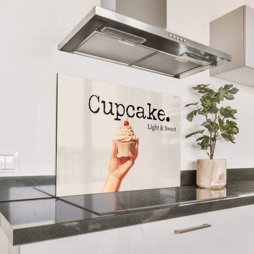 Salpicaderos de cocina - Cupcake - Dulce - Cereza