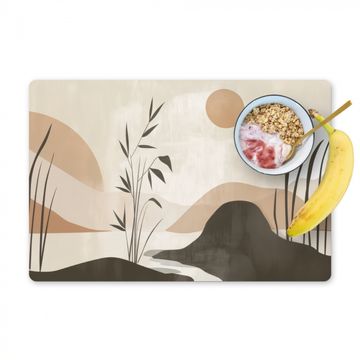 Salvamanteles - Japandi - Paisaje - Beige