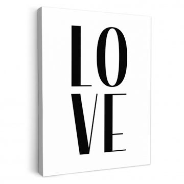 Lienzos decorativos - Me encanta la tipografía