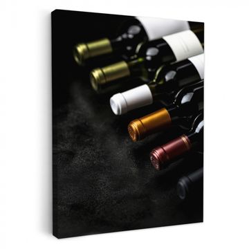 Lienzos decorativos - Vino - Botellas - Variedad - Sabores