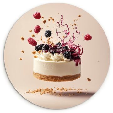 Tarta de queso - Comida - Rosa - Tarta