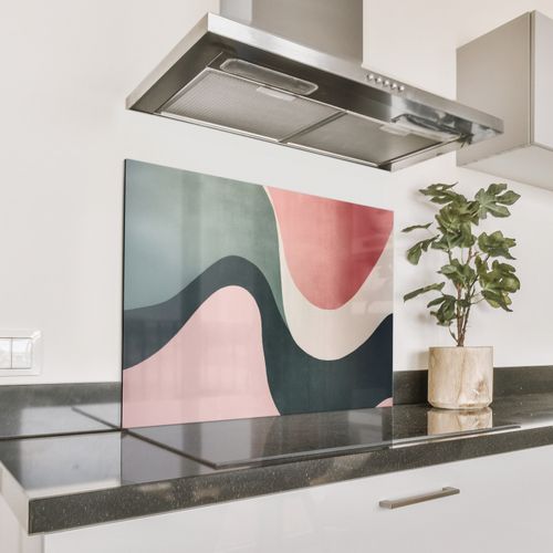 Abstracto - Ondas - Elegante - Rosa