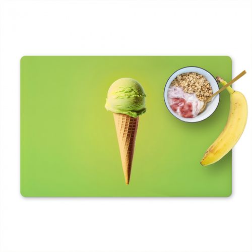 Salvamanteles - Cuerno - Pala de helado - Verde