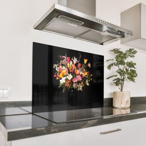 Salpicaderos de cocina - Jarrón - Flores - Tulipanes