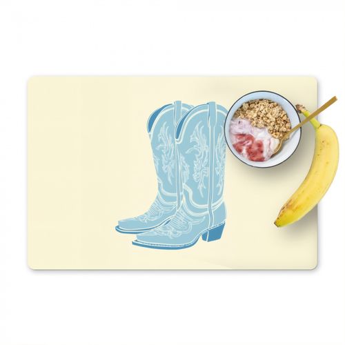 Salvamanteles - Ilustración - Botas vaqueras - Patrón