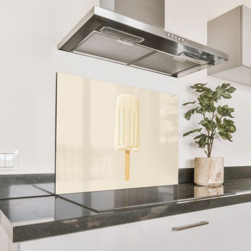 Salpicaderos de cocina - Minimalista - Helado de agua - Stick - Beige