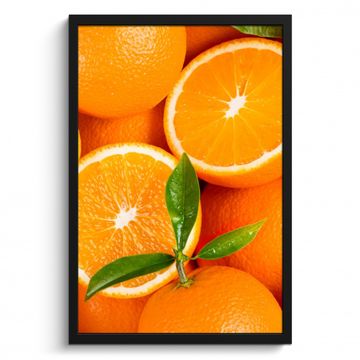 Cuadros enmarcados - Rayos de sol naranja