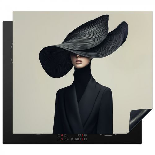 Protector de placa de induccion - Negro - Mujer - Sombrero