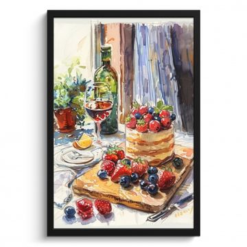 Quadros enmarcados - Bodegón culinario