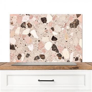 Salpicaderos de cocina - Claro - Rosa - Terrazo - Piedras