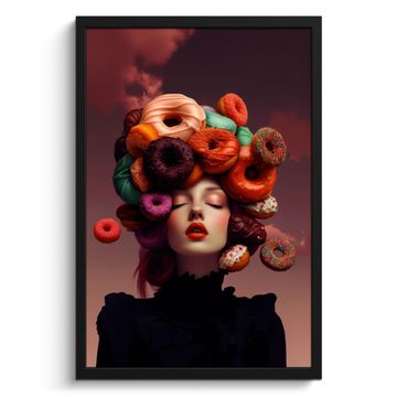 Cuadros enmarcados - Mujer - Donas - Colorido