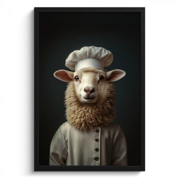 Cuadros enmarcados - Oveja - Lana - Cocinero