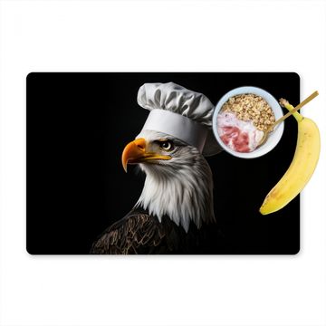 Salvamanteles - Águila - América - Gorro de cocinero - Ave - Fuerte