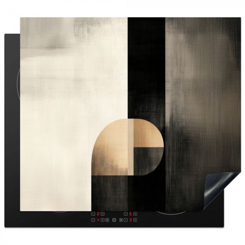 Protector de placa de induccion - Formas - Moderno - Negro