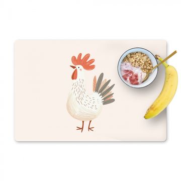 Salvamanteles - Pollo - Granja - Animales