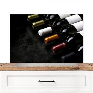 Salpicaderos de cocina - Vino - Botellas - Variedad - Sabores
