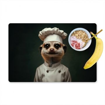 Salvamanteles - Animal - Cocinero - Suricata
