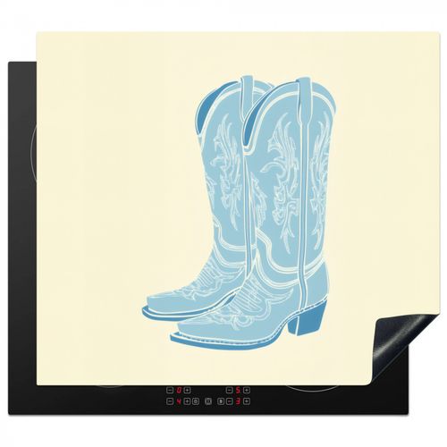 Protector de placa de induccion - Ilustración - Botas vaqueras - Patrón