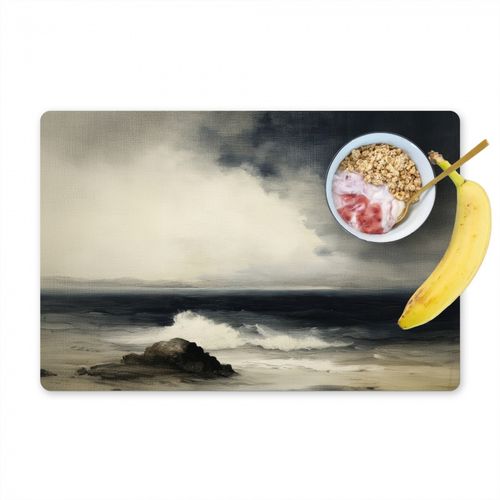 Salvamanteles - Mar - Rocas - Tormenta