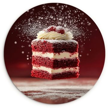 Cuadro redondo - Red - Velvet - Pastel - Comida