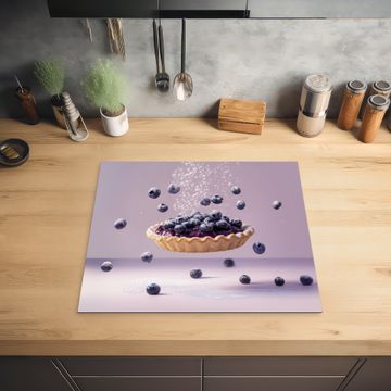 Protector de inducción - Alimentación - Pastel - Bayas - Azul