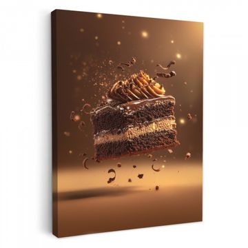 Lienzos decorativos - Tarta - Chocolate - Comida - Brownie