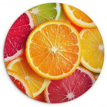 Cuadro redondo - Fruta - Colorido - Primer plano