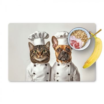 Salvamanteles - Gato - Perro - Ropa de cocina