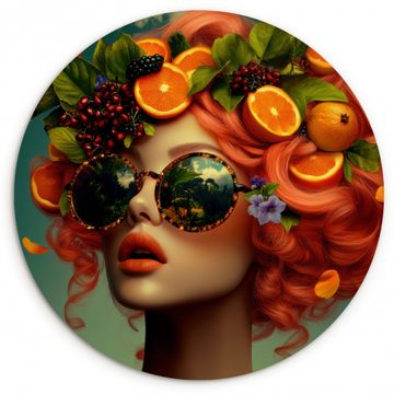 Mujer - Naranja - Bayas - Anaranjado