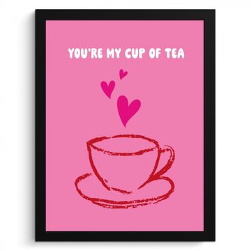 Té - Rosa - San Valentín - Texto