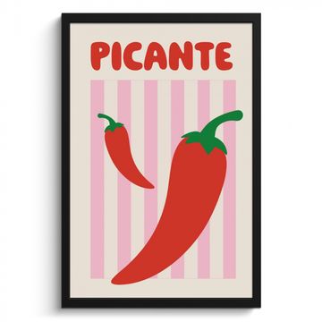 Cuadros enmarcados - Picante - Pimientos - Rojos